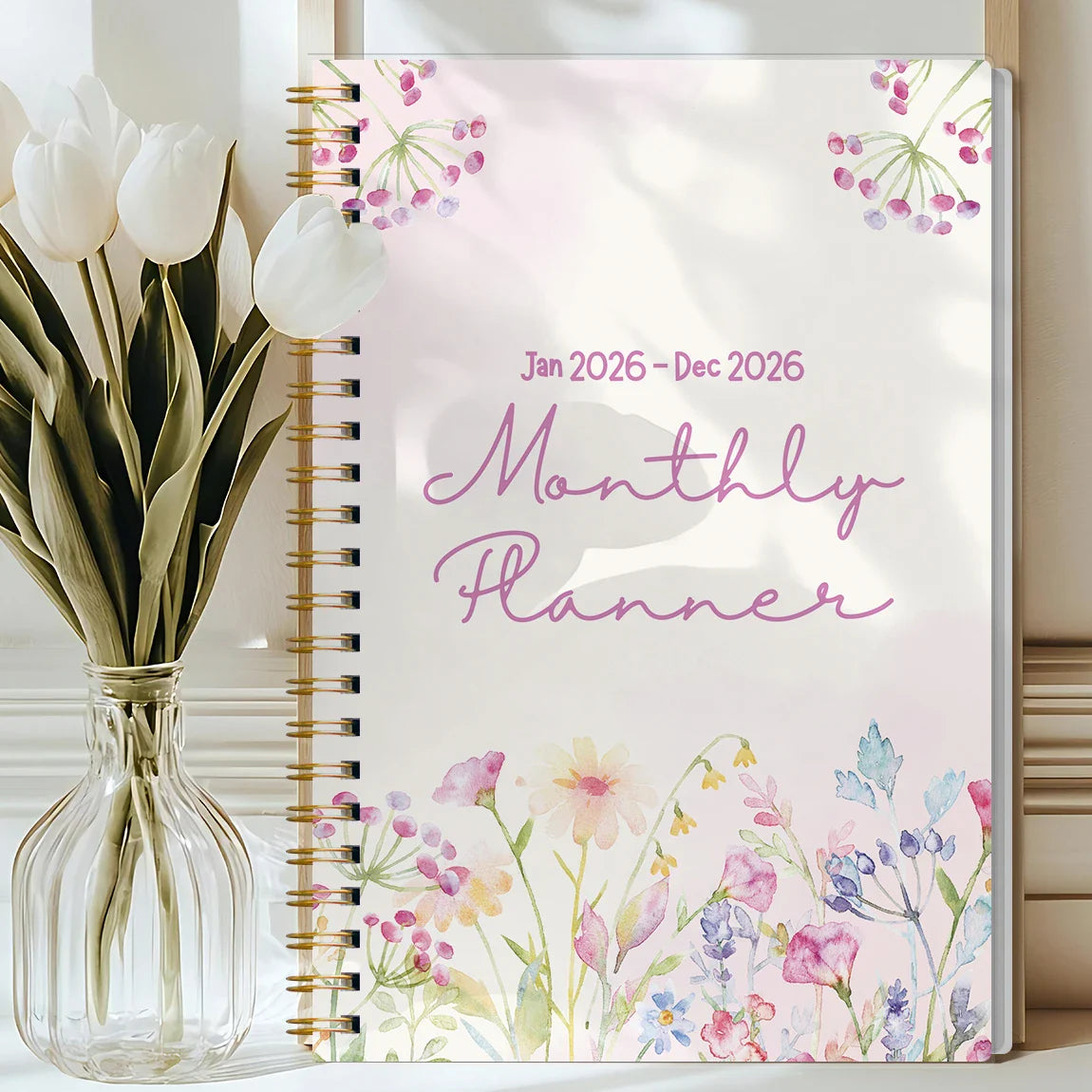 Chic Floral Planner 2026