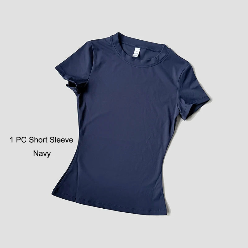 Women's Sports fitness Set Seamless Knitted
