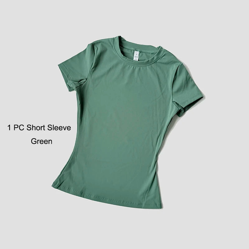 Women's Sports fitness Set Seamless Knitted