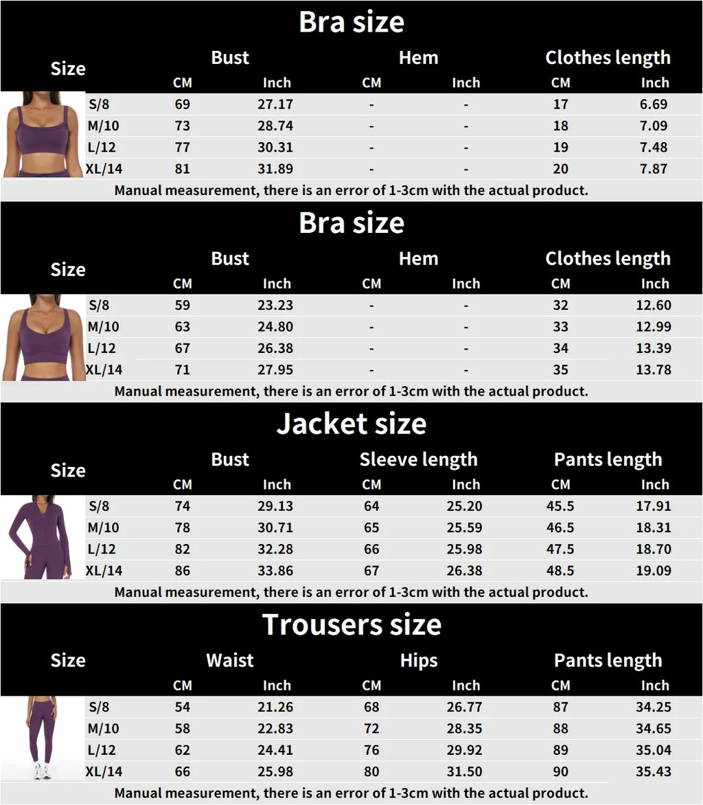 2/3 Pieces Flexible Fitness Wear
