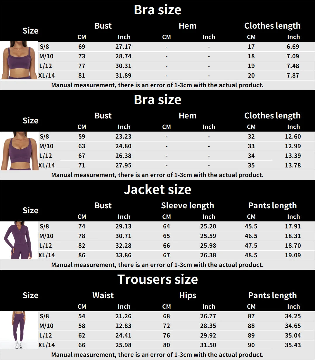 2/3 Pieces Flexible Fitness Wear