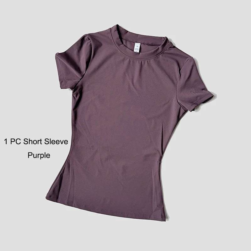 Women's Sports fitness Set Seamless Knitted